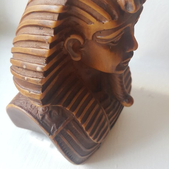 King Ramses II mini polyester statue (hand-carved/ made) - Picture 6 of 15